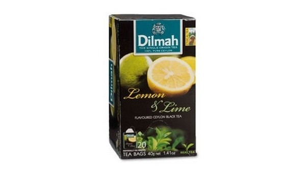 Dilmah Gearomatiseerde Zwarte Thee  Lemon & Lime 20 st