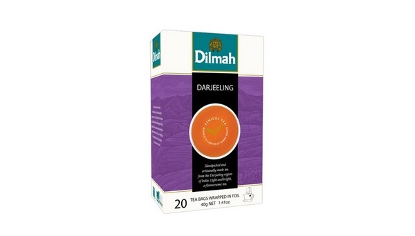 Dilmah zwarte thee Darjeeling, 25 zakjes