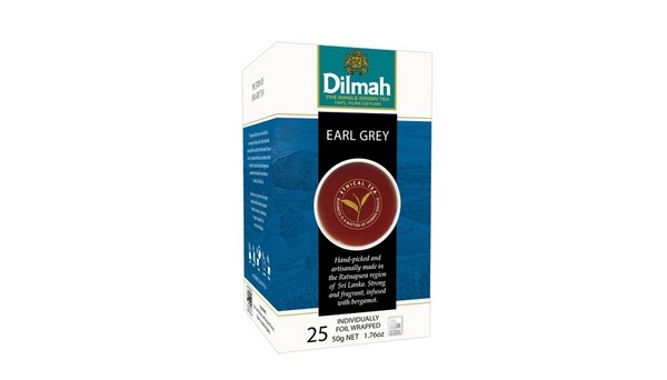 Dilmah zwarte thee Earl Grey 25 st