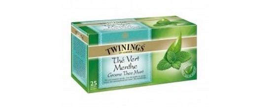Twinings Groene Thee Mint 25 st