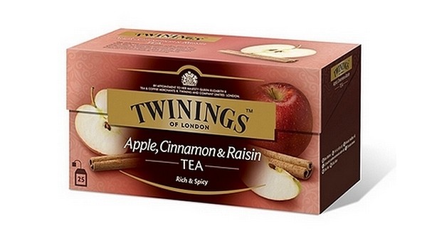 Twinings Zwarte Thee Apple, Kaneel & Rozijnen