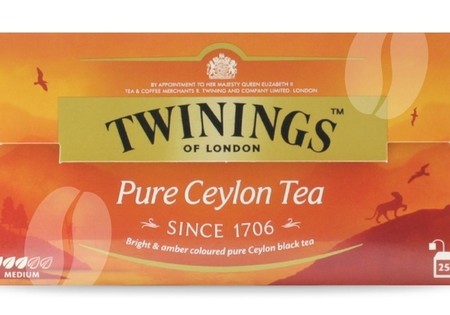 Twinings  Zwarte Thee  Ceylon Pure 25st