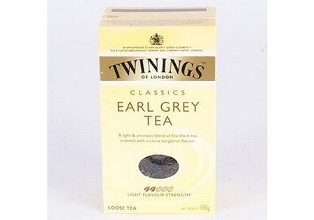 Twinings Zwarte Thee Earl Grey  losse thee in karton 100gr