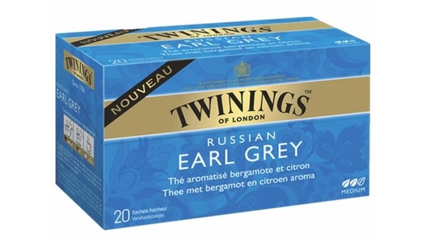 Twinings  Zwarte Thee Russian Earl Grey 20 zakjes