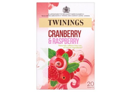 Twinings Tea Infusion Cranberry and Raspberry Teabags 20s