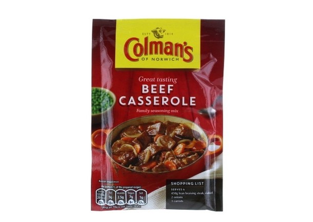 Colmans Mix  Beef Casserole Sachet 40g