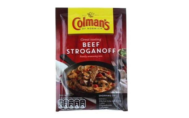 Colmans Mix  Beef Stroganoff Sachet 39g
