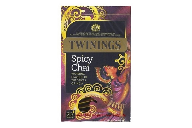 Twinings Black Tea Spicy Chai 50s