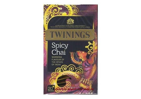 Twinings Black Tea Spicy Chai 40s